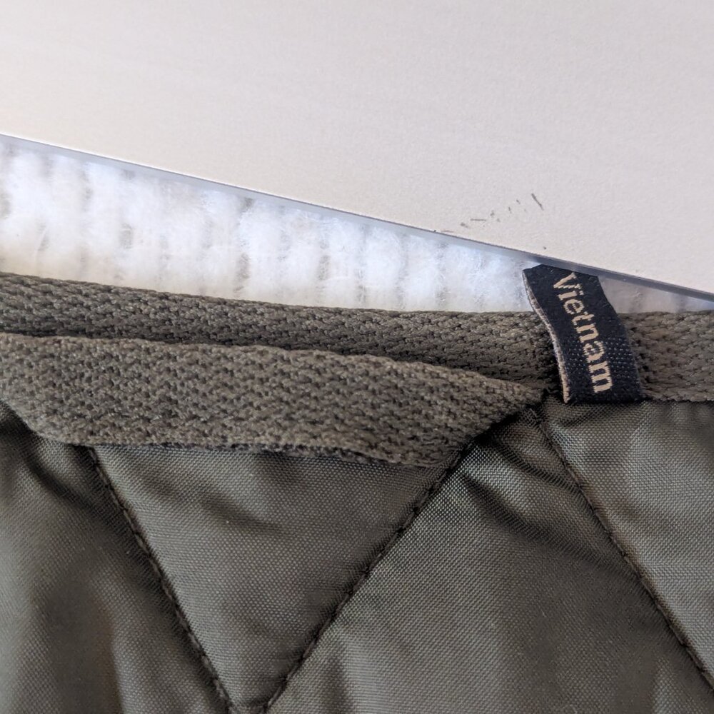 Quilted Green Plaid Vest by Barbour - Picture 5 of 7